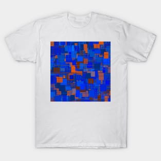 Random Shapes Abstract Pattern T-Shirt